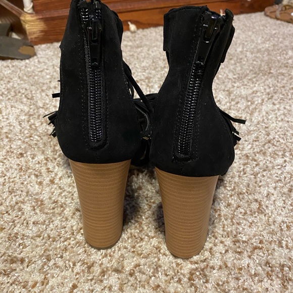 New York & Company Ankle Wrap Heels - Picture 2 of 4